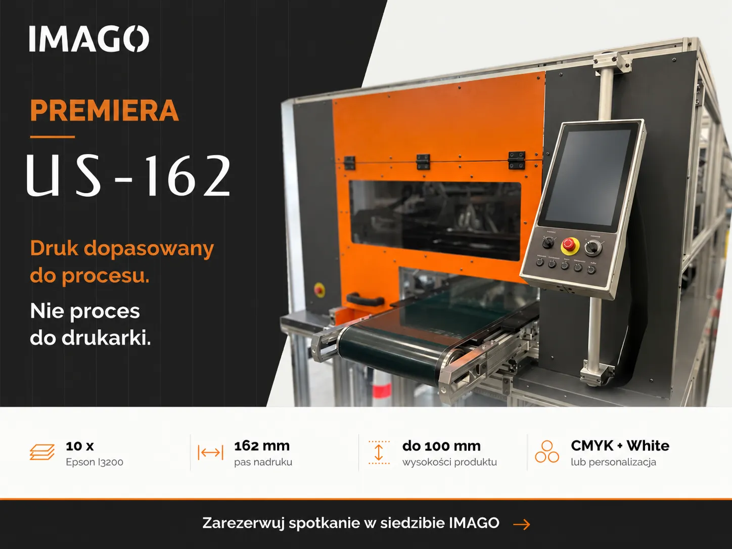 We designed and built the US-162: the new IMAGO single pass. What makes it special and where to see it